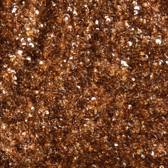 NWOT BADGLEY MISCHKA champagne sequin cocktail - Picture 3 of 6